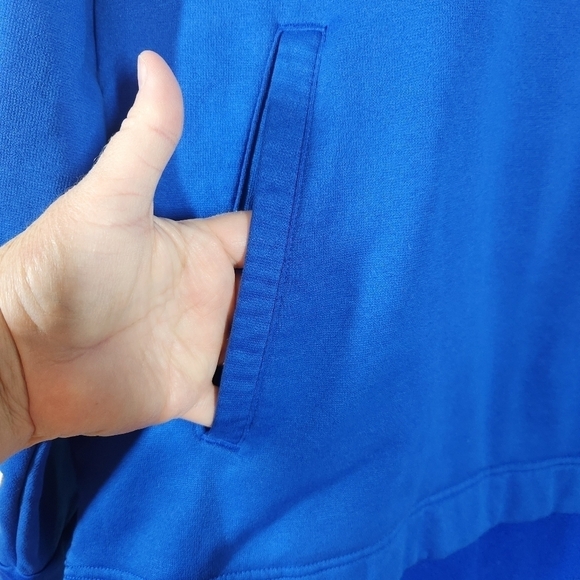 Duke Nike Dri Fit Mens Basketball Drop Circuit Pullover Hoodie Blue, sz Lg - Picture 5 of 10